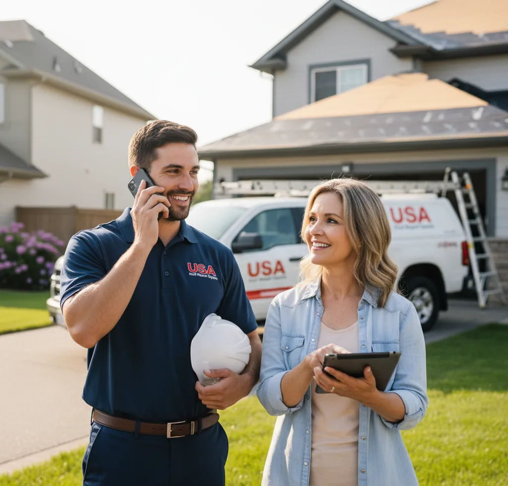 USA Roof Repair Experts customer support in Gaylord